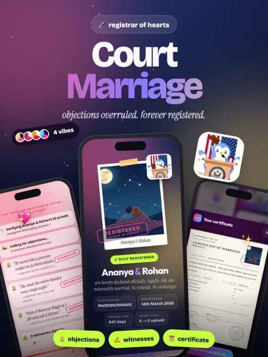 Court Marriage Certificate